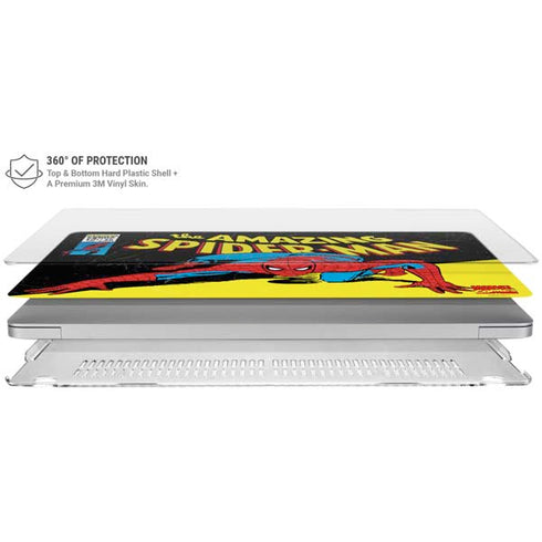 Marvel Classic Comics The Amazing Spider-Man MacBook Air 15in (2023-2025) Case plus Skin